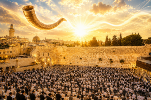 Kotel Scene Depicting Arrival of Moshiach